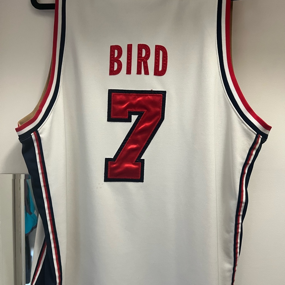 Larry Bird Team USA Nike Basketball Jersey - 1992 Dream Team - Picture 2 of 6